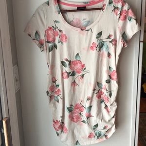 Floral maternity top
